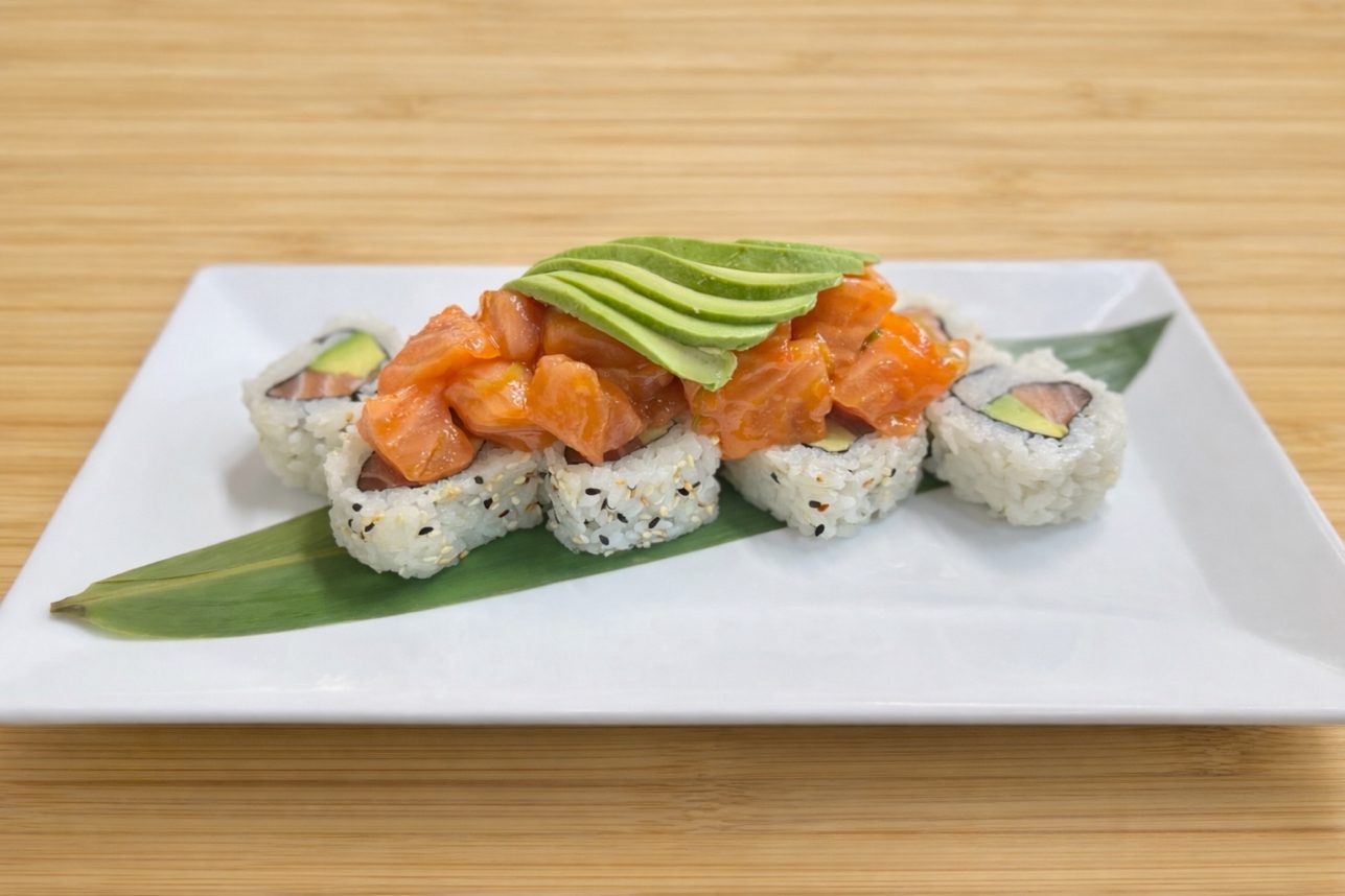 Salmon Bomb Roll.