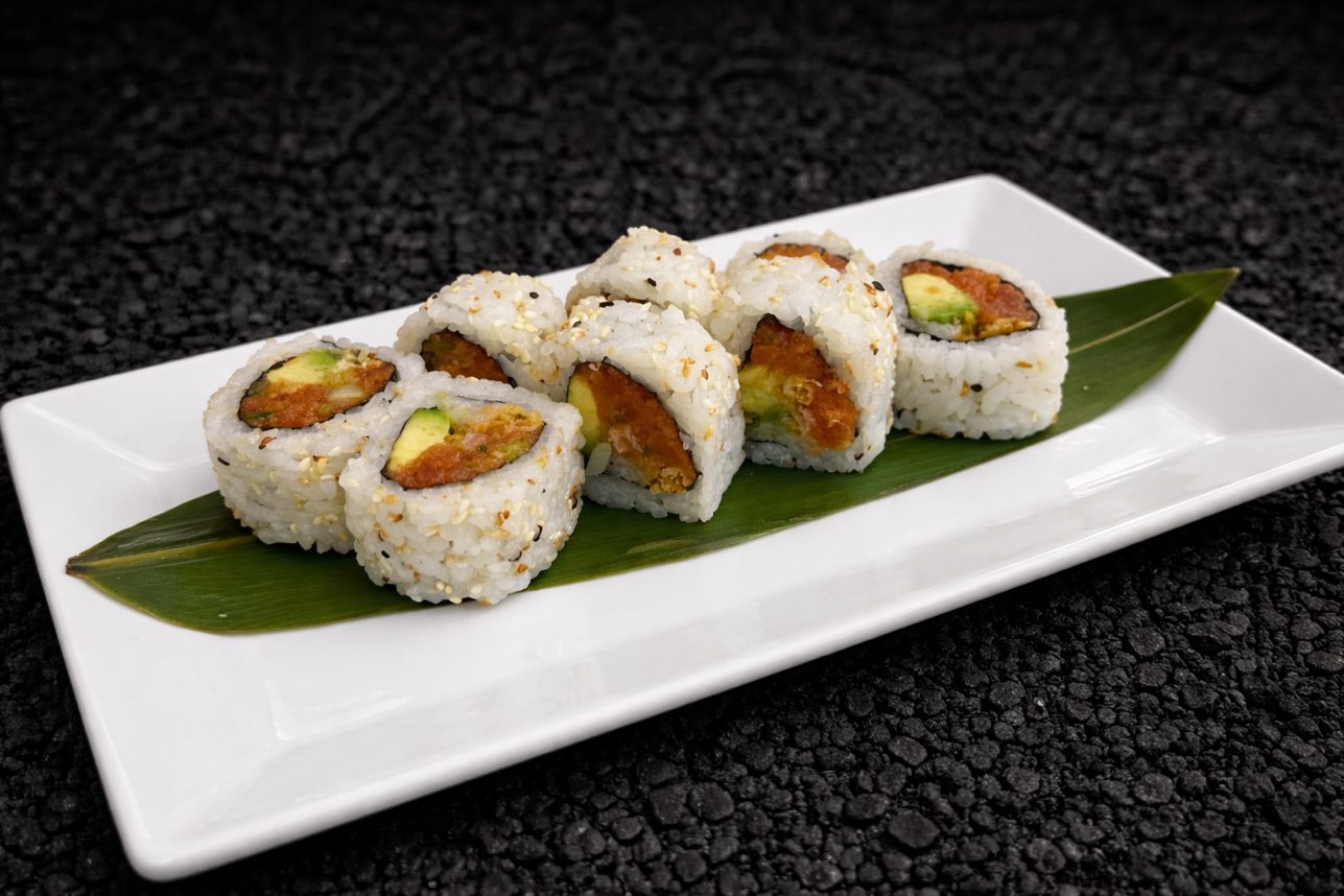 Spicy Crunchy Tuna Roll.