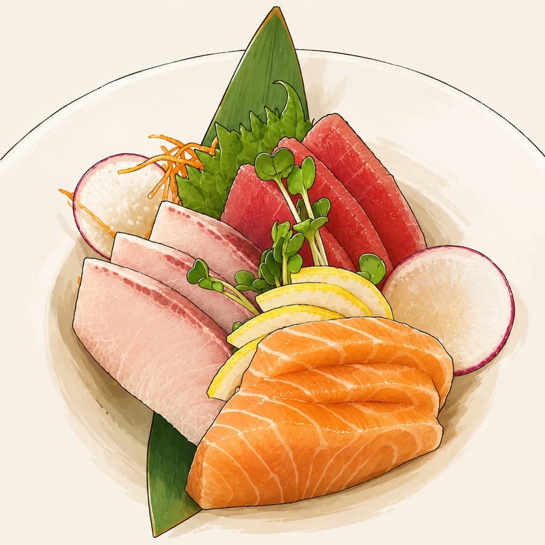 Savor Our Sashimi Selection