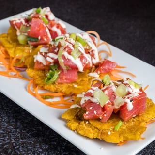 tuna tostones