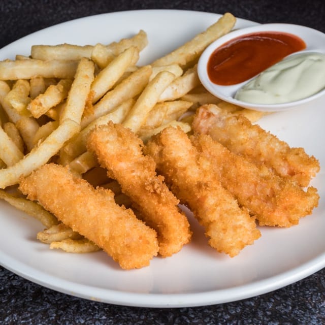 Fish and chips.