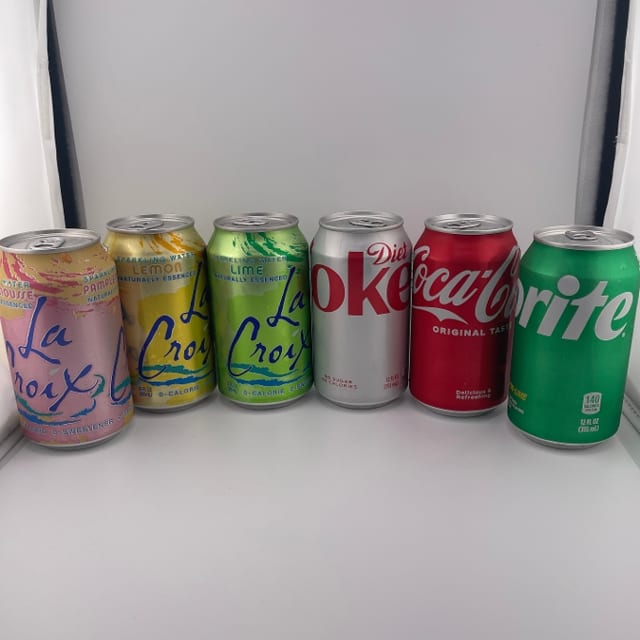Can soda / can seltzer.